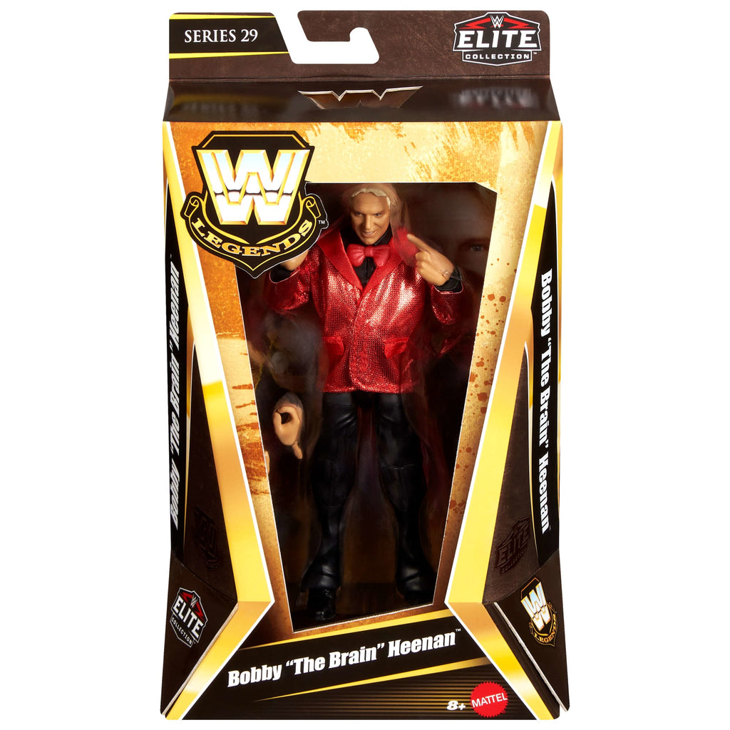 WWE Elite Legends Bobby “The Brain” Heenan Action Figure