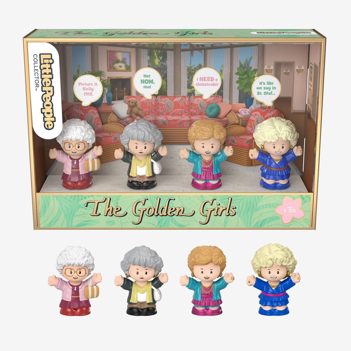 Little People Collector The Golden Girls Figures