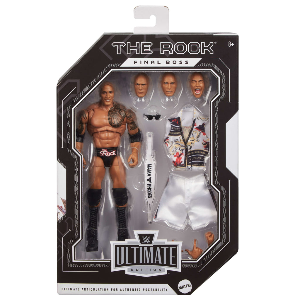 WWE Ultimate Edition The Rock Final Boss Action Figure