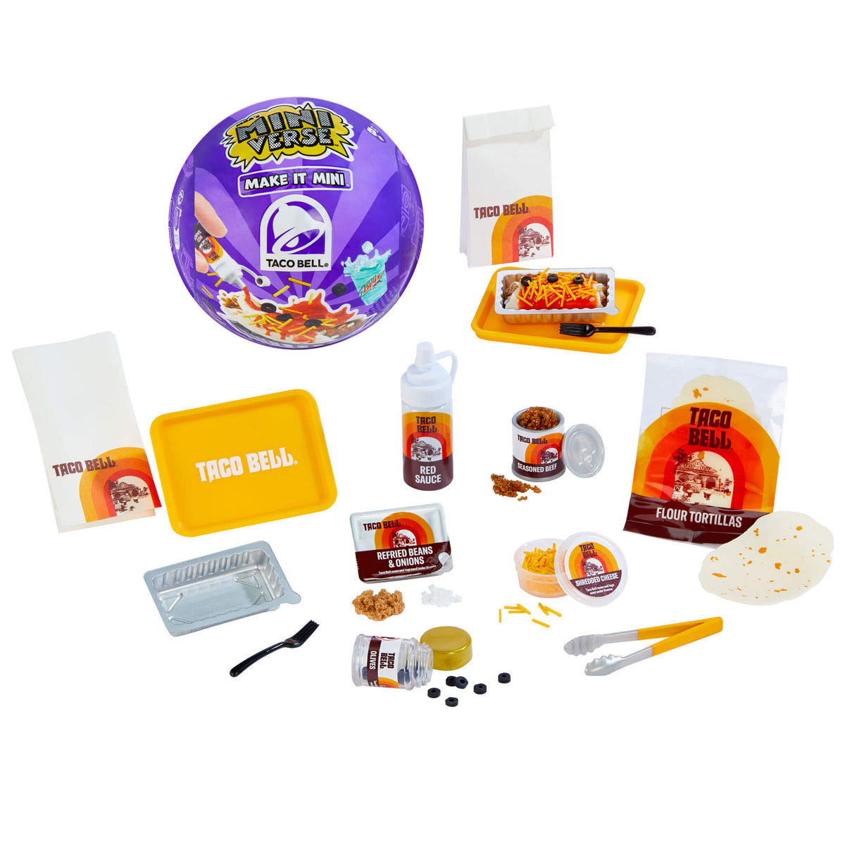 MGA's Miniverse Make It Mini Taco Bell® Series 2 Decades Mini Collectibles