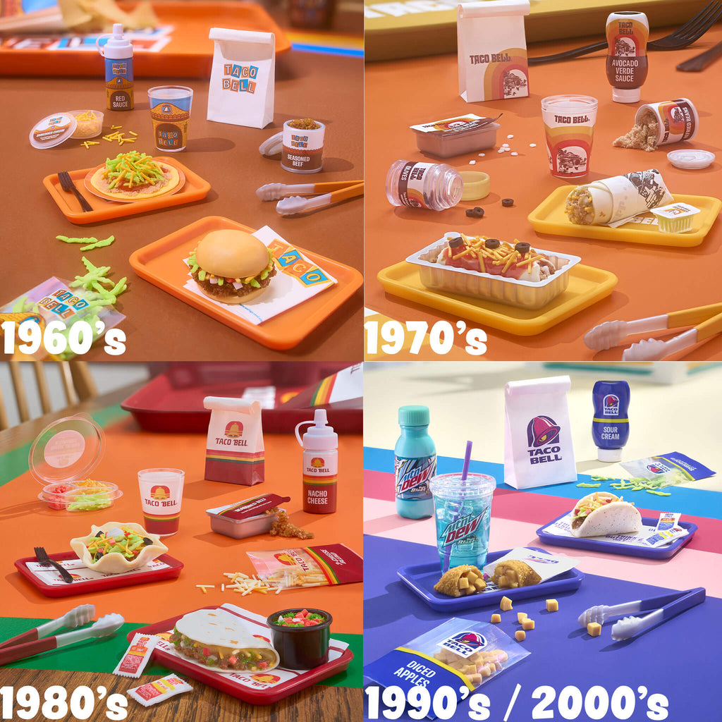 MGA's Miniverse Make It Mini Taco Bell® Series 2 Decades Mini Collectibles