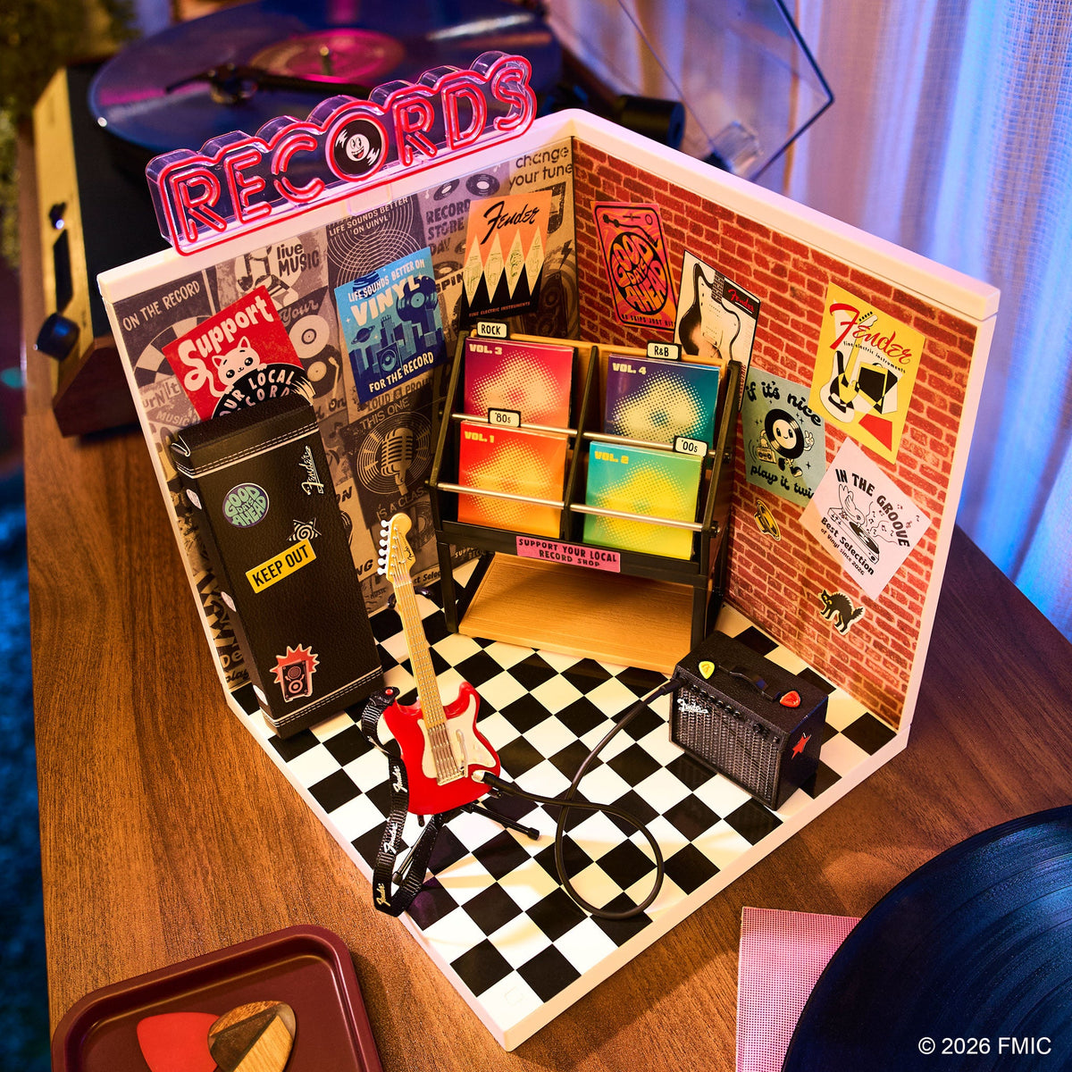 MGA's Miniverse Real Music Record Shop