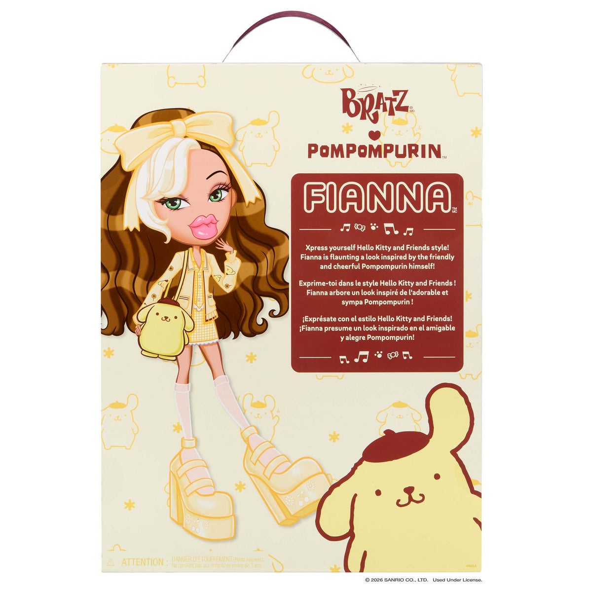 Bratz x Hello Kitty ® and Friends Fashion Doll - Fianna