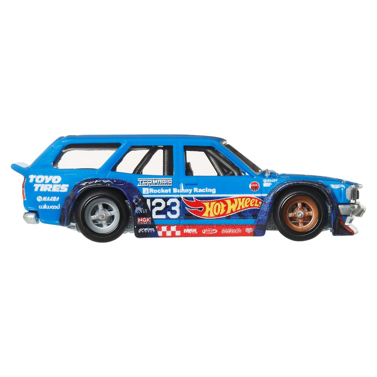 Hot Wheels Premium Car Culture Made Mike Mazda RX-3 Wagon/Remorque