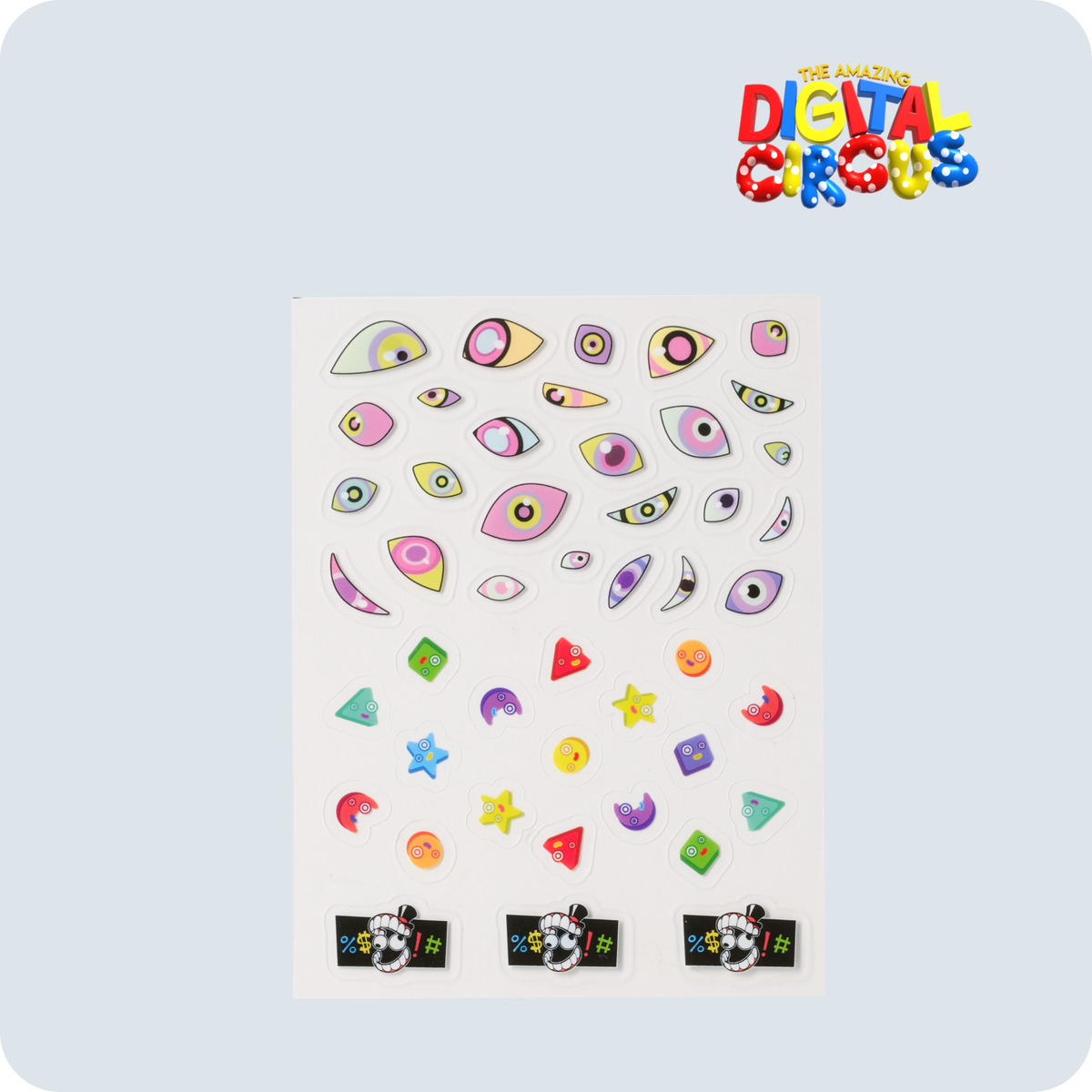 Digital Circus Anime Stationery Set