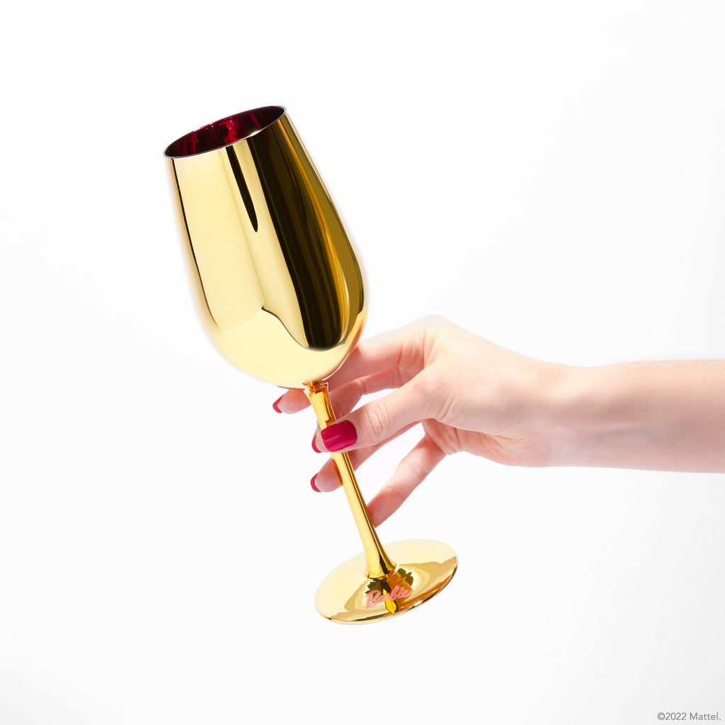 Barbie™ X Dragon Glassware® Dreamhouse™ Wine Glasses