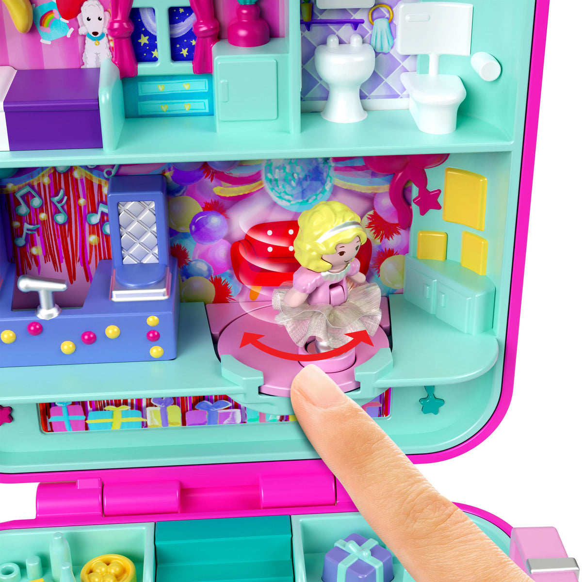 Polly Pocket Mattel 80th Anniversary Heritage Compact