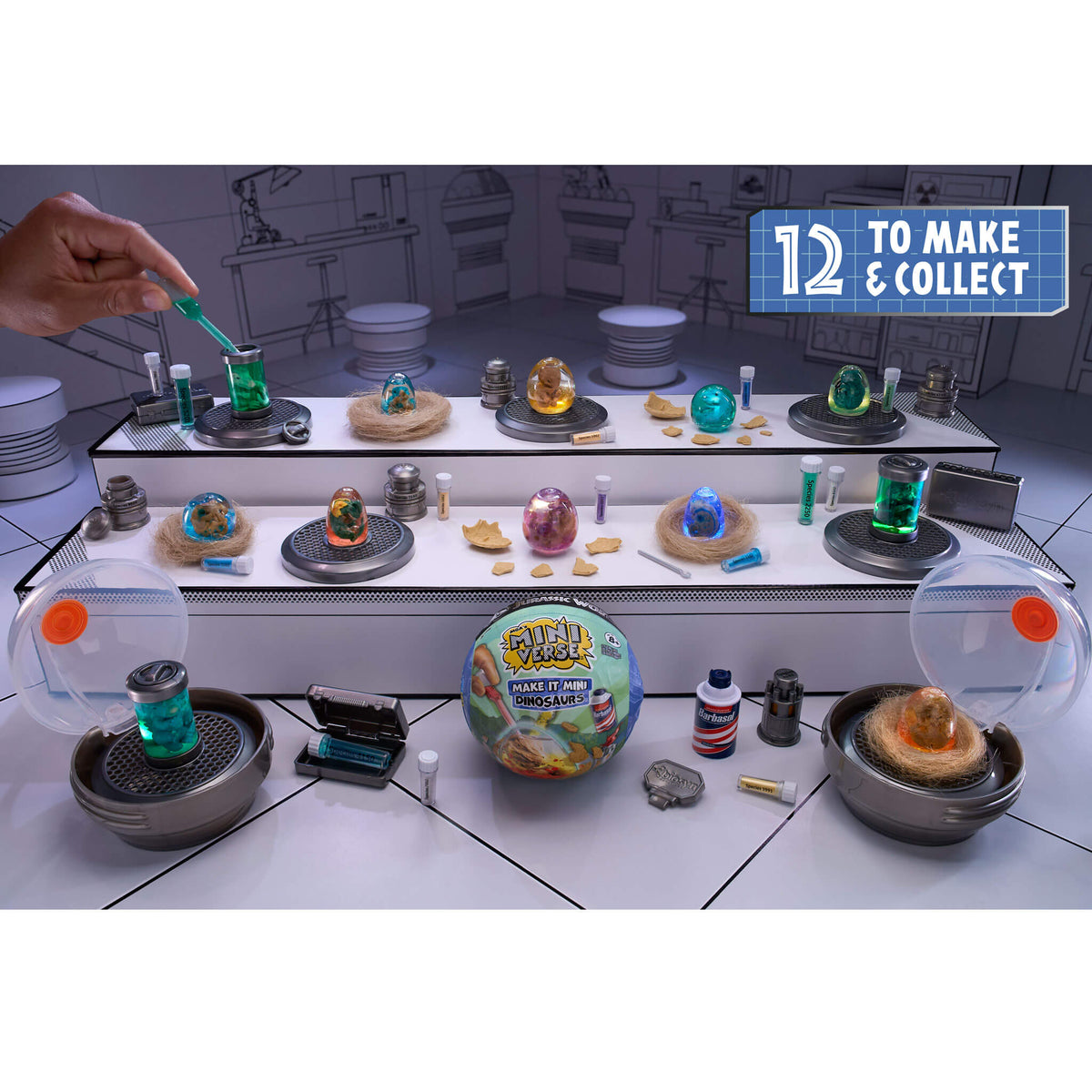 MGA's Miniverse Make It Mini Dinosaurs Jurassic World™ 6 Pack