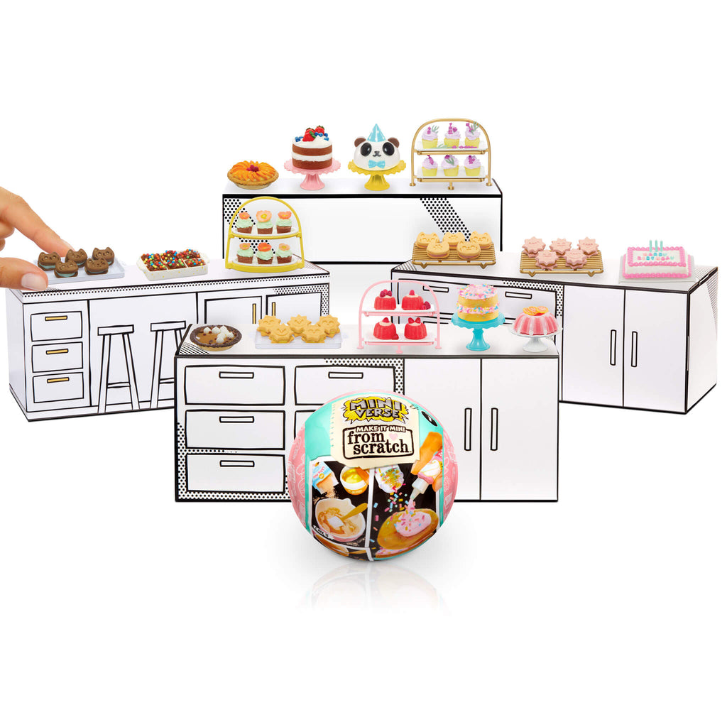 MGA's Miniverse Make It Mini From Scratch – 6 Pack Mini Collectibles