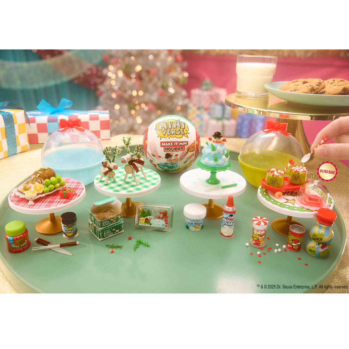 MGA's Miniverse Make It Mini Holiday 2025, The Grinch™ Dr. Seuss™ Mini Collectibles