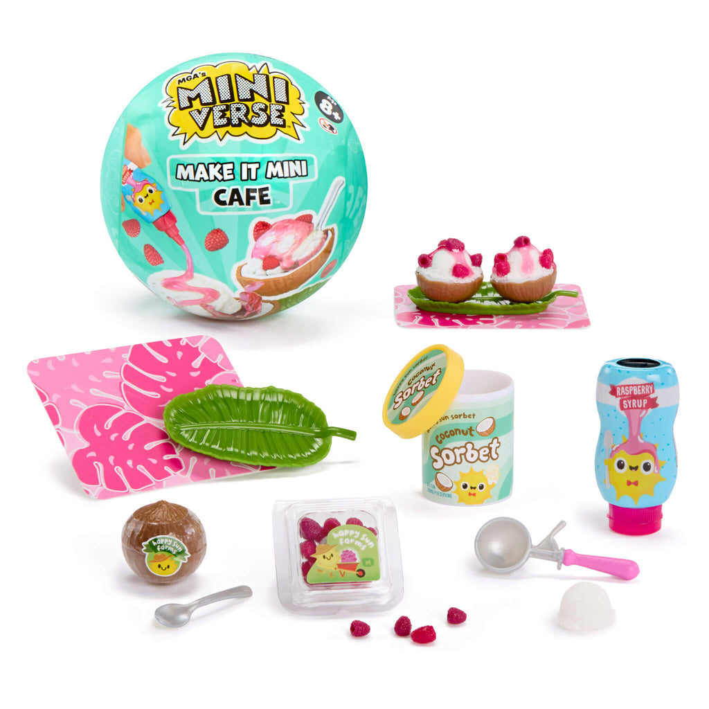 MGA's Miniverse Make It Mini Cafe Series 6 Mini Collectibles