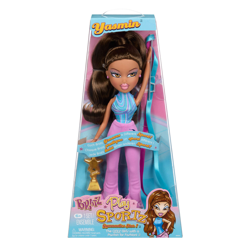 Bratz Play Sportz Yasmin Fashion Doll - Gymnastics