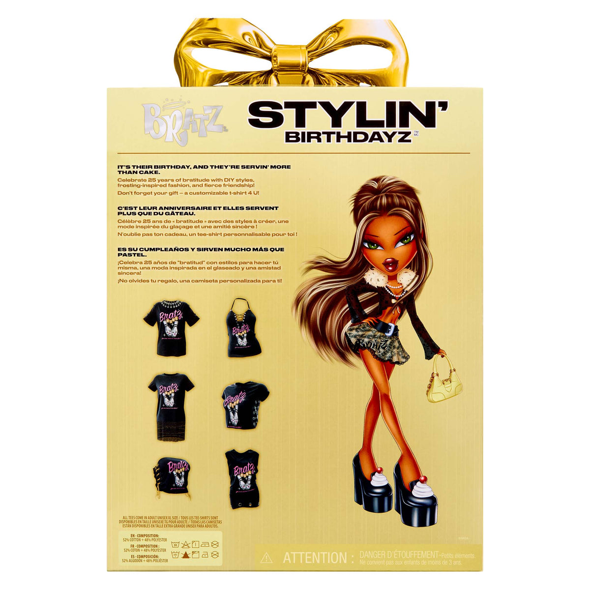 Bratz Stylin’ Birthdayz Doll - Sasha