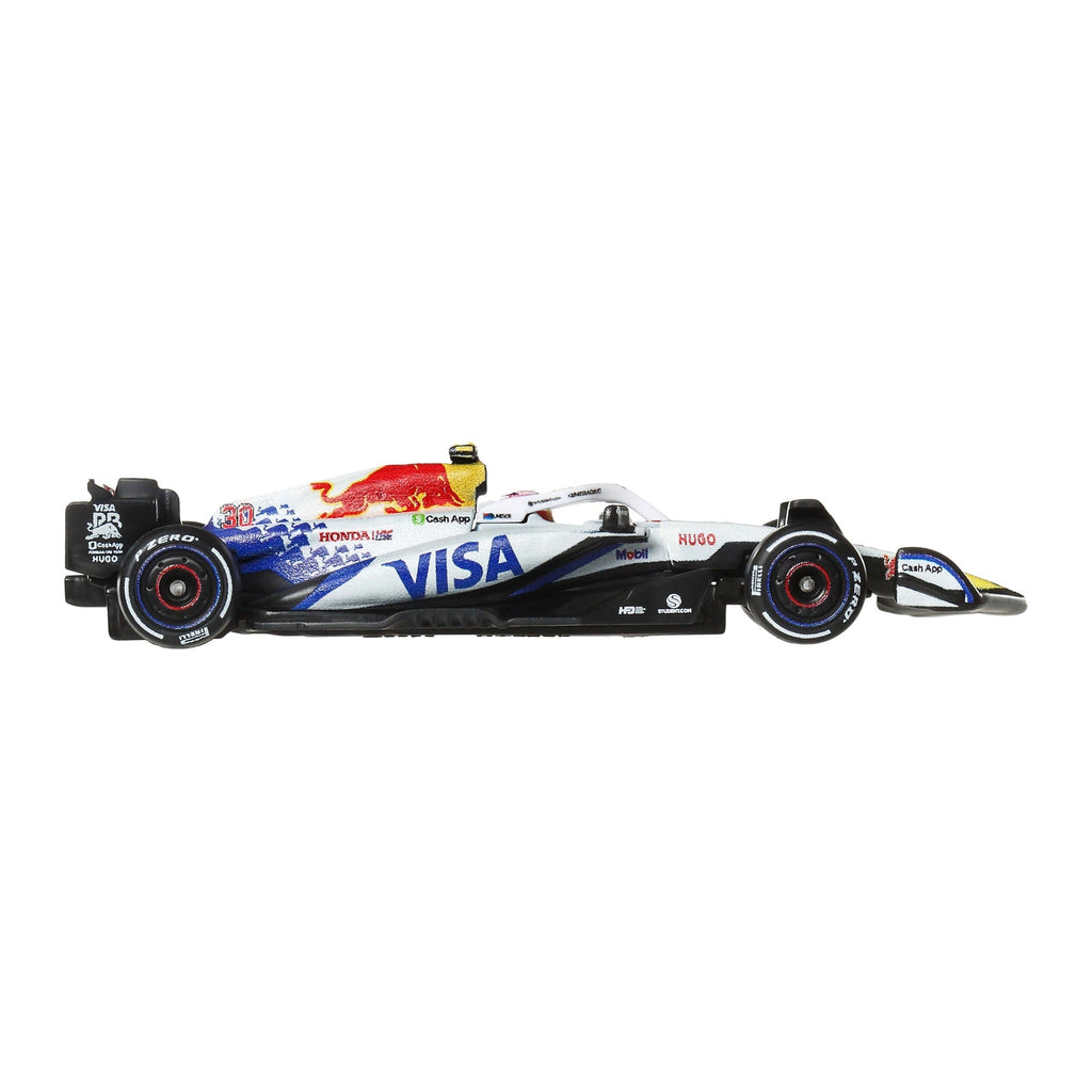 Hot Wheels Premium Visa Cash App Racing Bulls 2025 Formula 1® Team #30