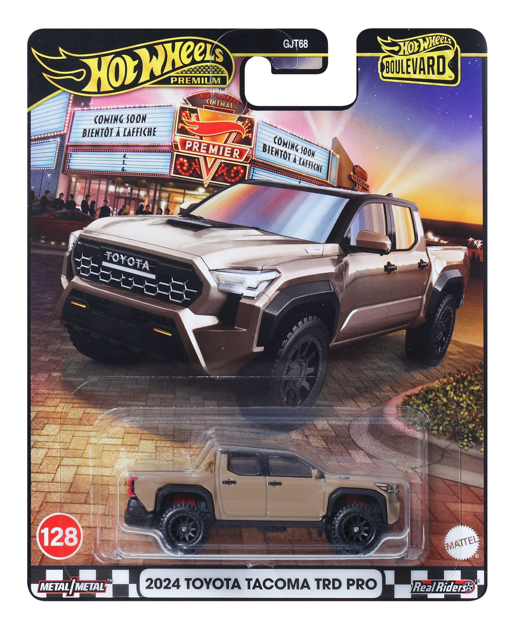 Hot Wheels Premium Boulevard 2024 Toyota Tacoma TRD PRO