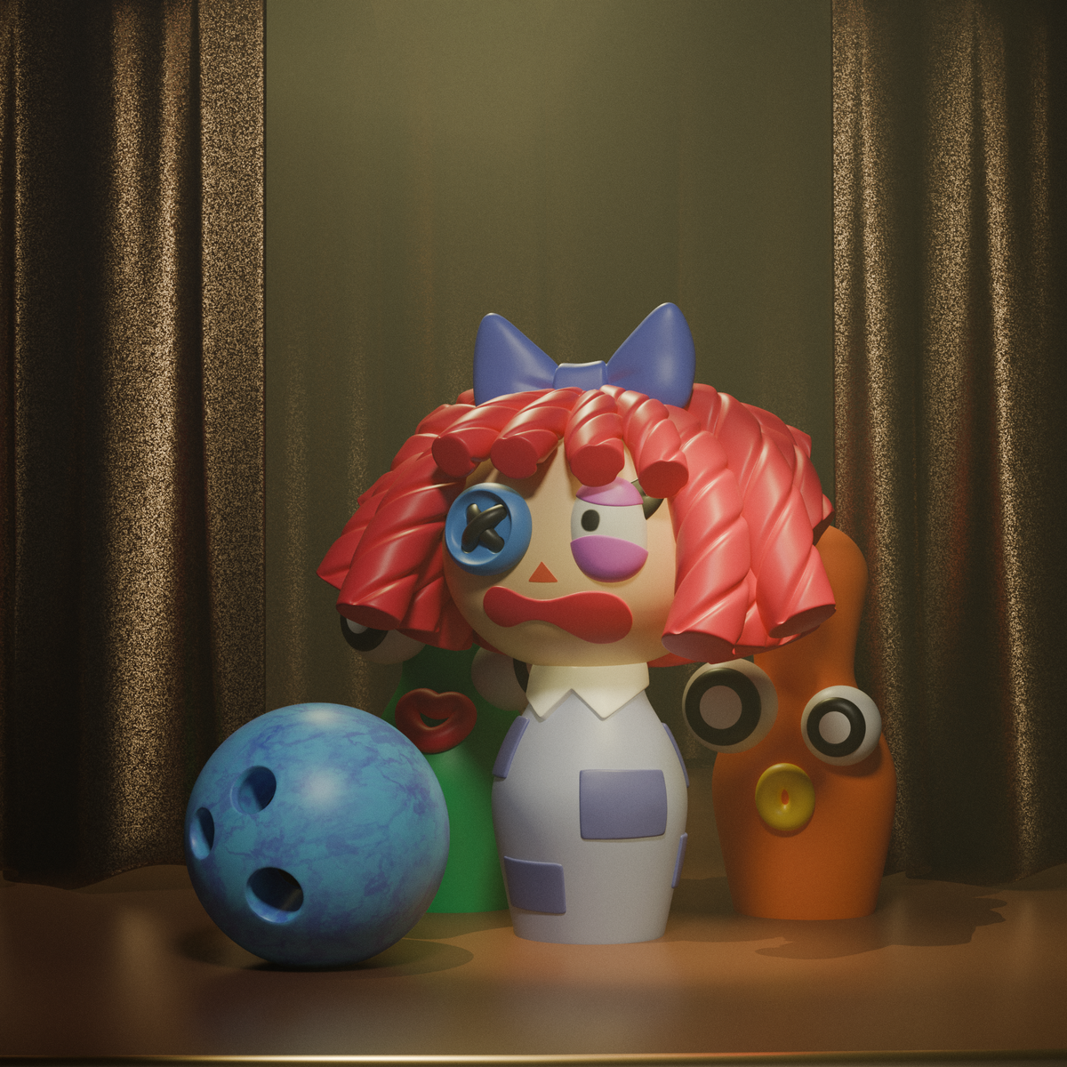 Digital Circus Animiniz: Side Show Series