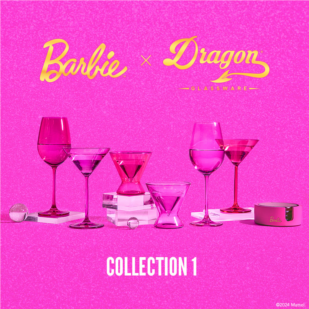 Barbie™ X Dragon Glassware® Coasters