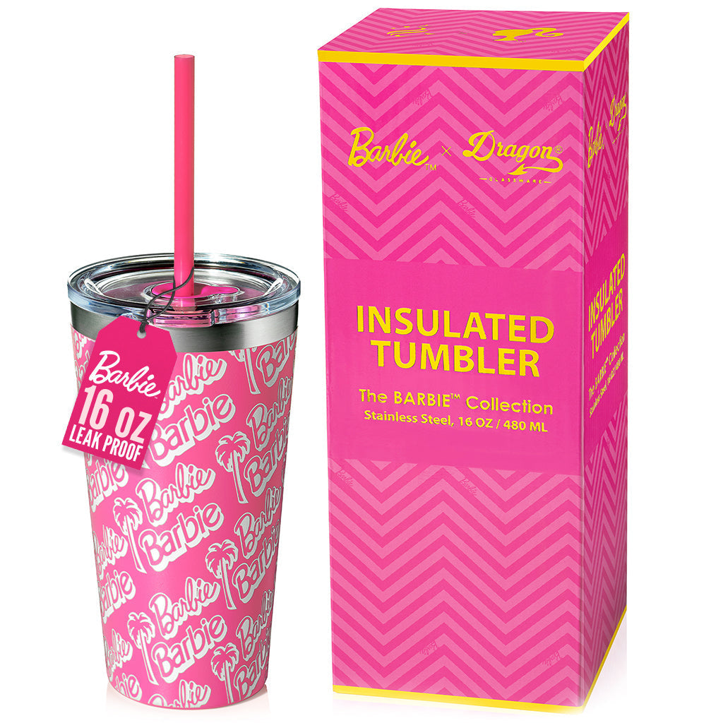 Barbie™ X Dragon Glassware® Tumbler - 16 Oz
