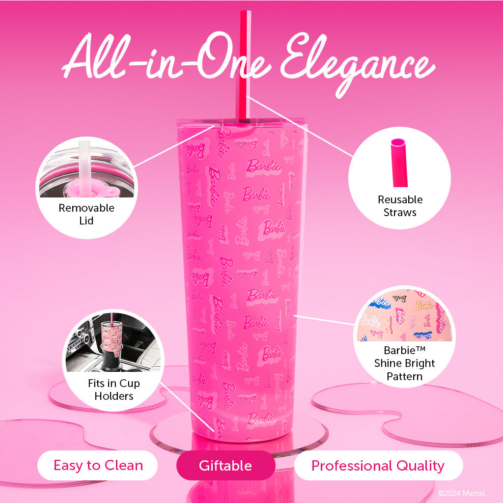 Barbie™ Shine Bright Tumbler - 24 Oz