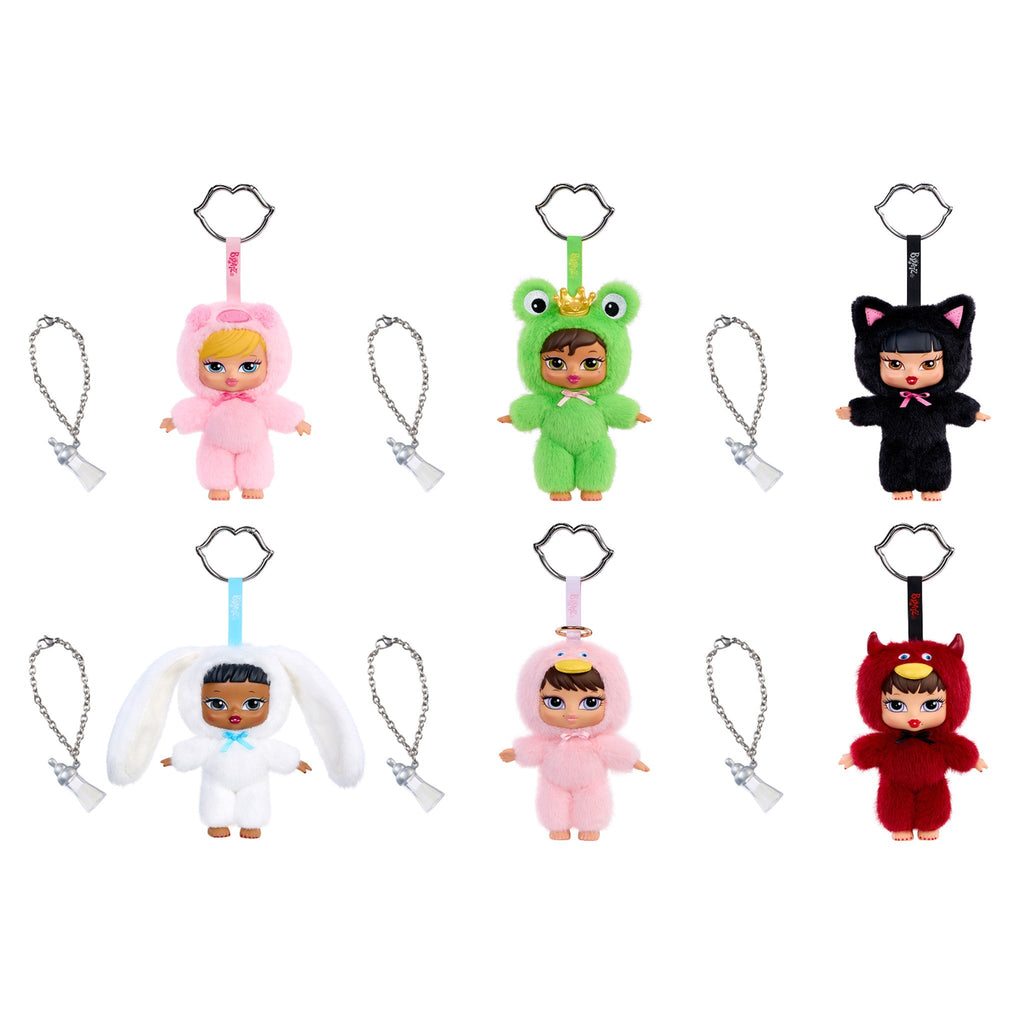 Bratz Bratziez Iconz Seriez Plush Keychain Blind Box