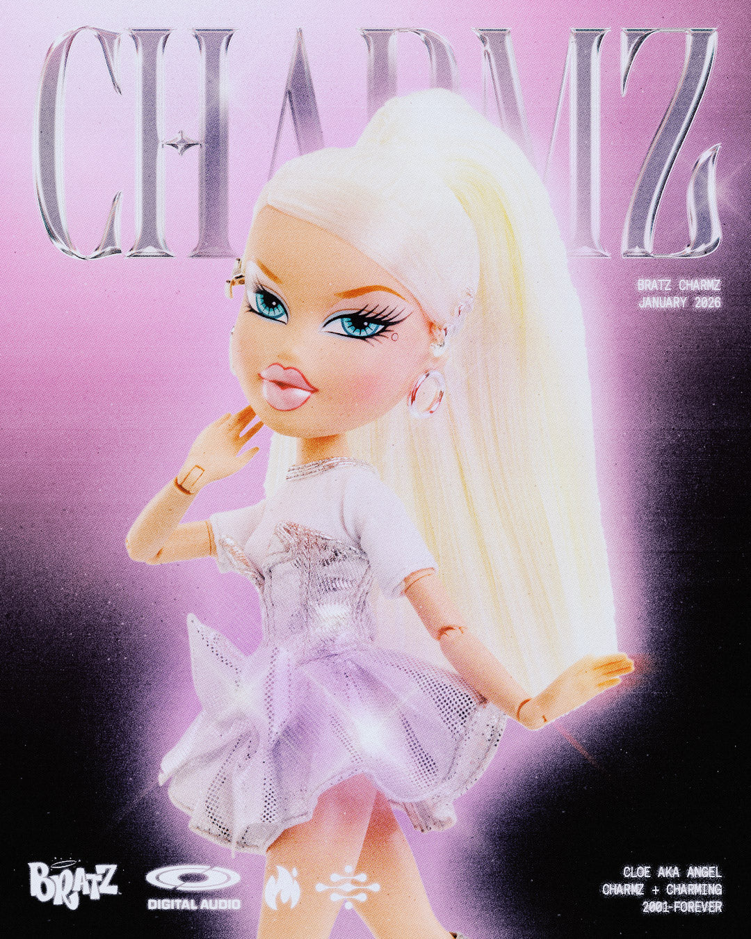 Bratz Charmz Doll - Cloe