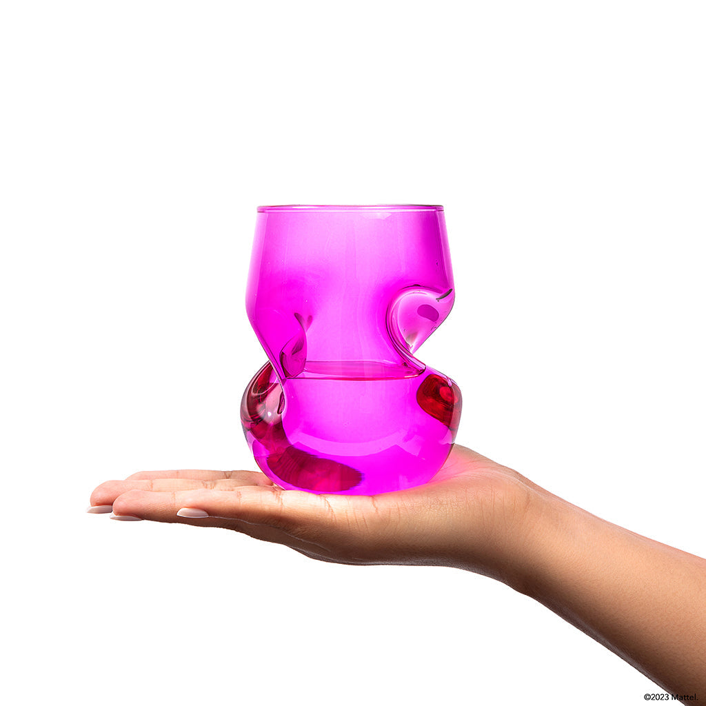 Barbie™ X Dragon Glassware® Stemless Wine Glasses