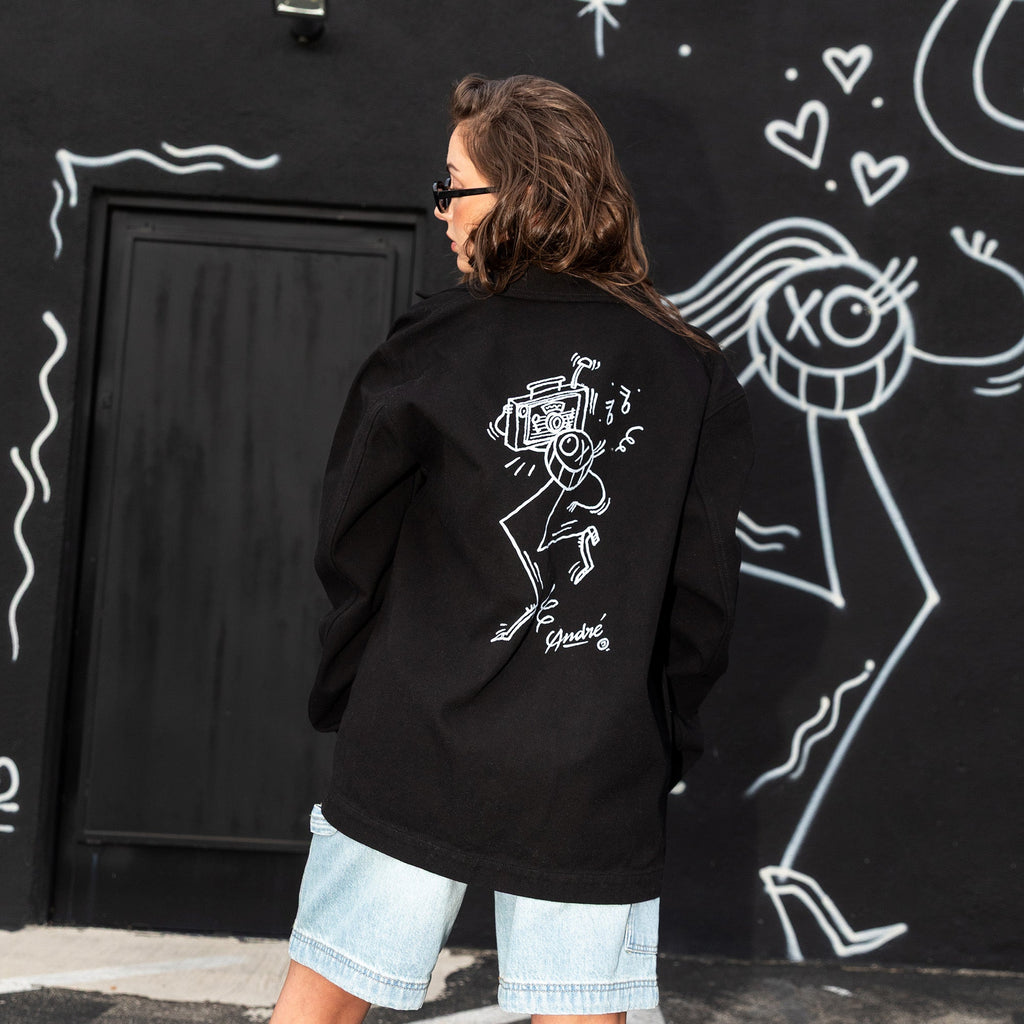 Fisher Price x André Saraiva Black Chore Jacket