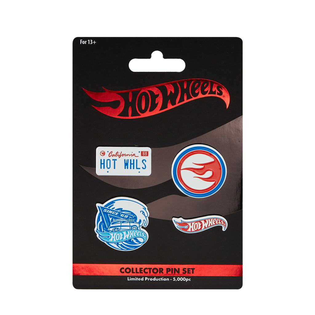 Hot Wheels Collector Enamel Pin Set