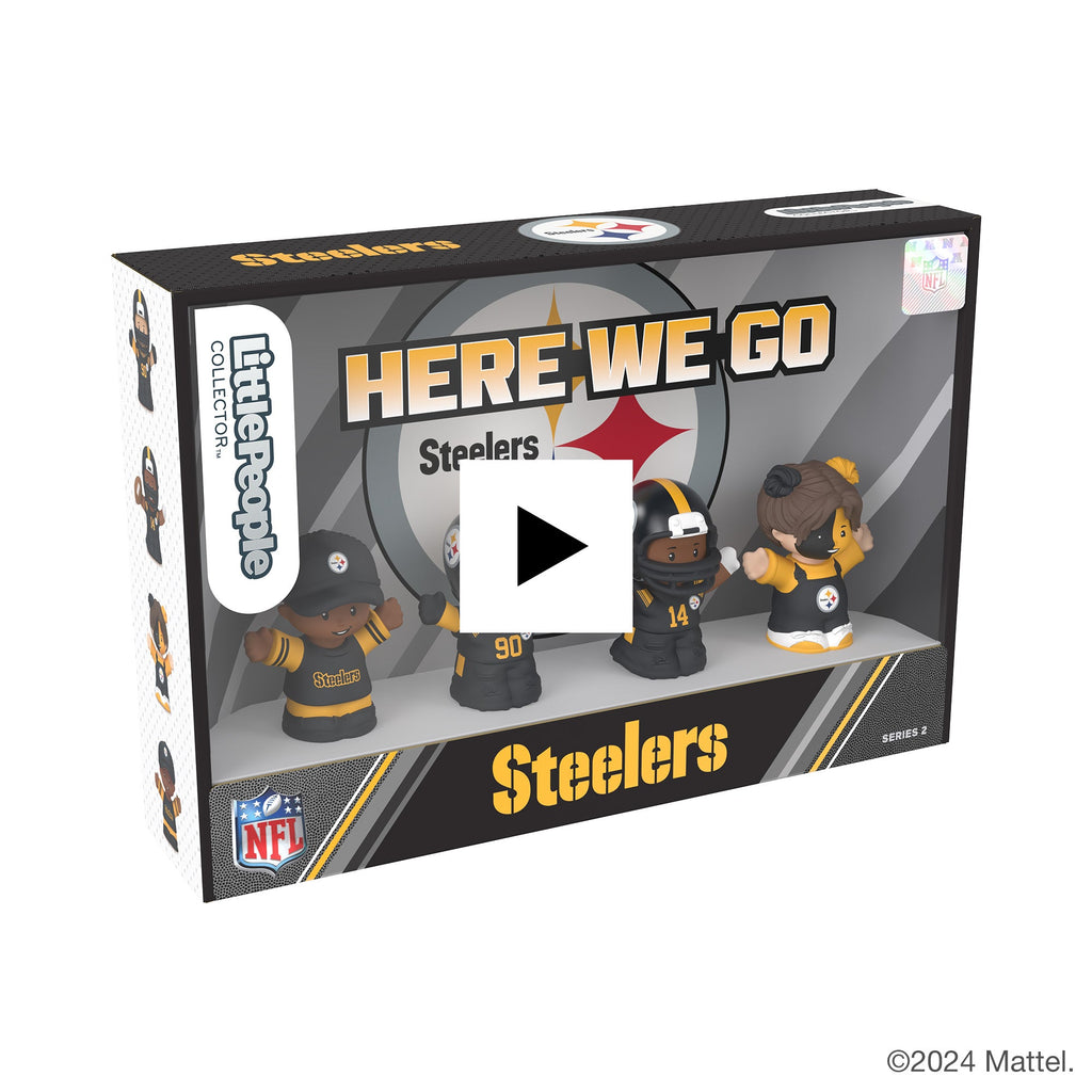 Little People Collector Pittsburgh Steelers Alternate Jersey Figure Set