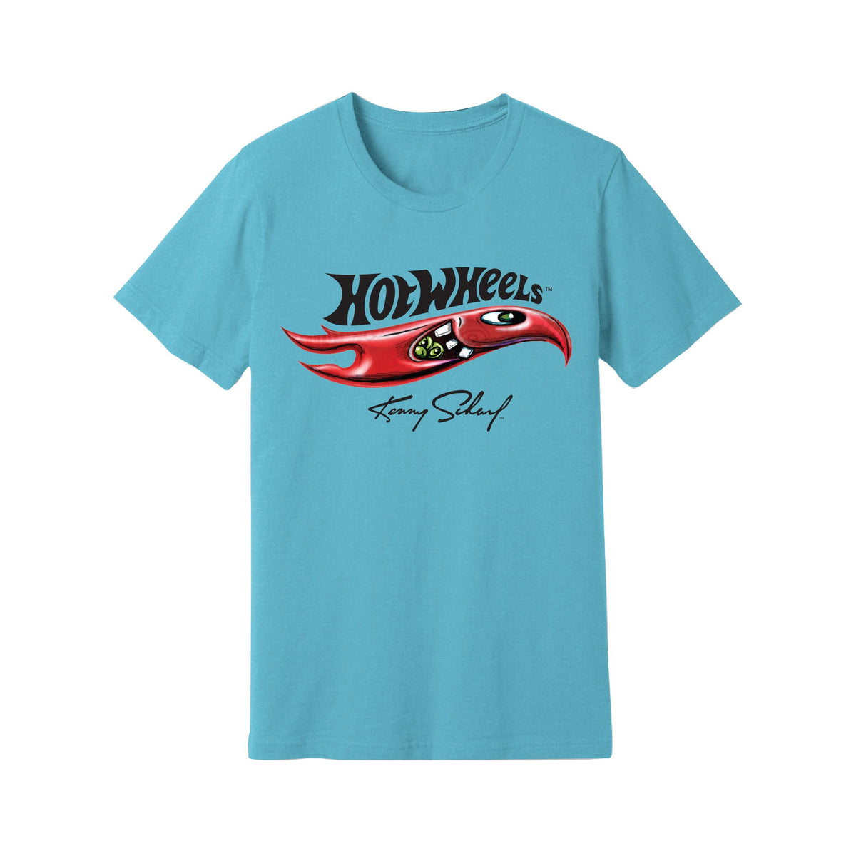 Hot Wheels x Kenny Scharf Blue T-Shirt