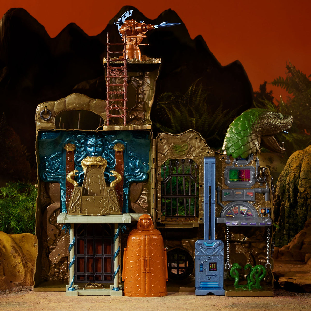 Masters of the Universe Origins Snake Lair Playset Crowdfund