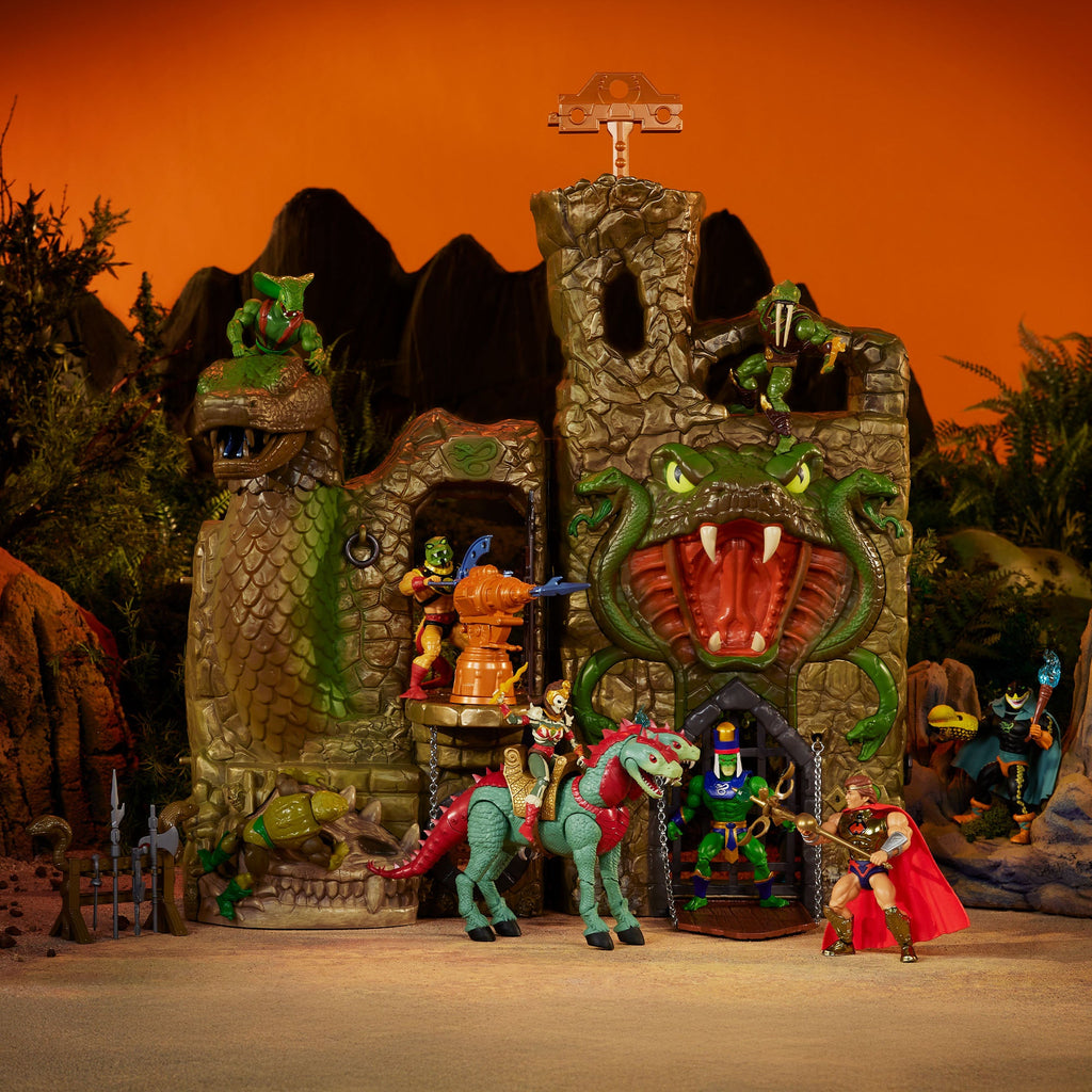 Masters of the Universe Origins Snake Lair Playset Crowdfund