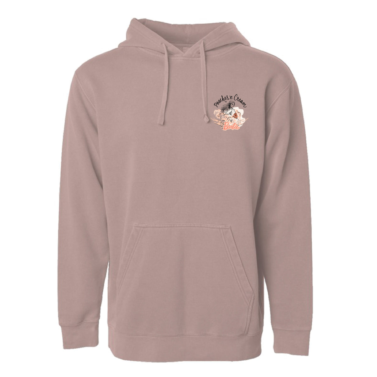 Barbie Peaches 'n Cream Mauve Hoodie