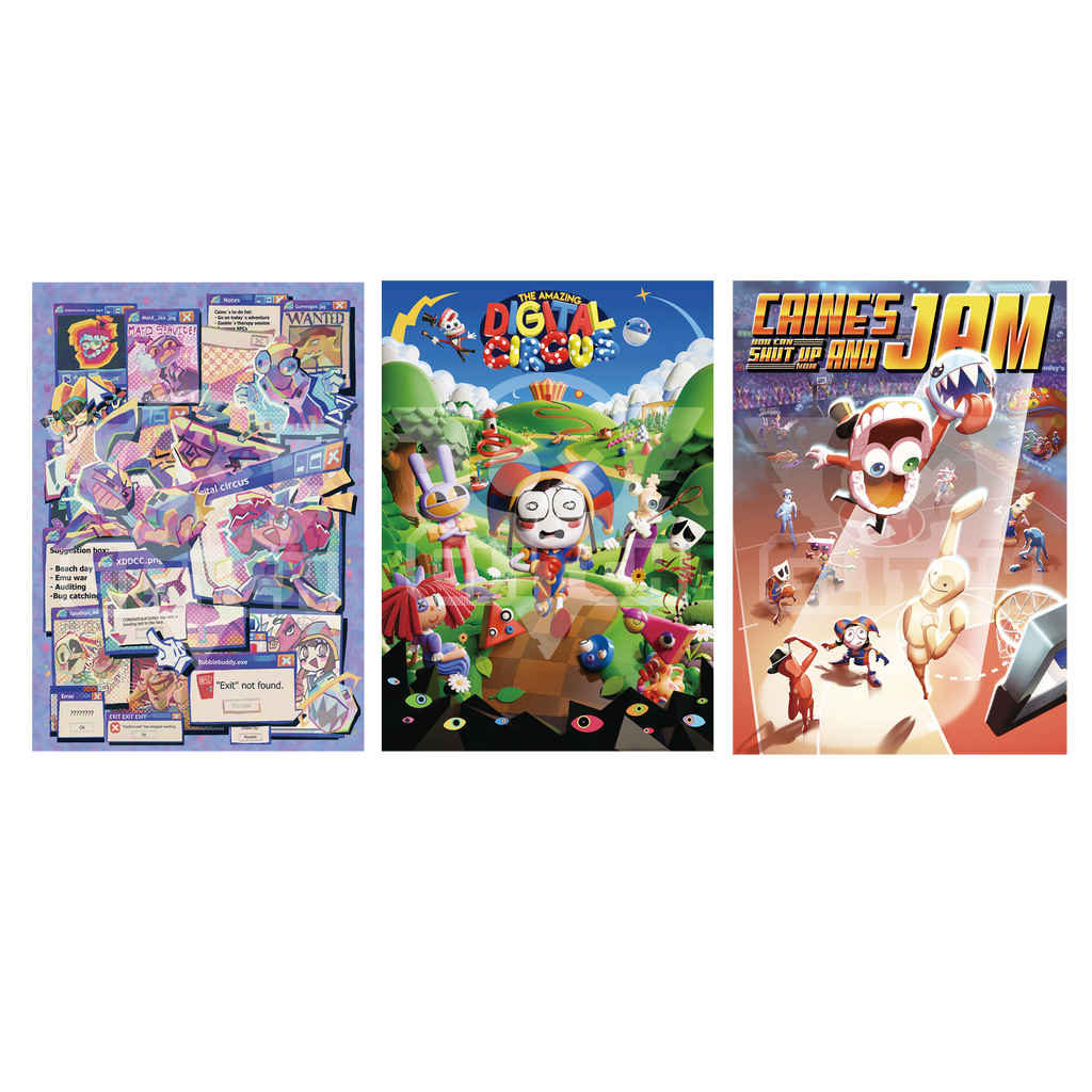 Digital Circus Print Collection 1