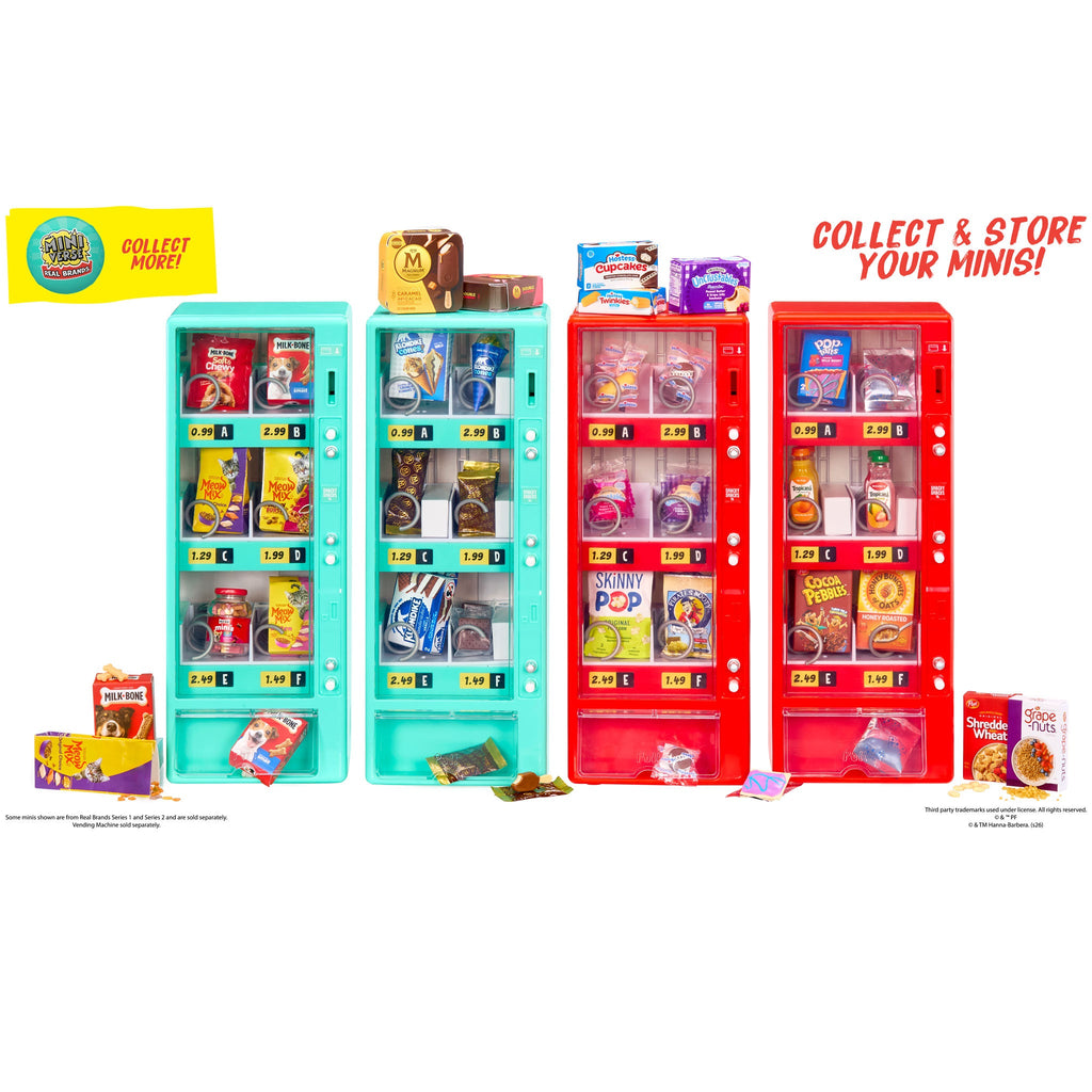 MGA's Miniverse Real Brands Vending Machine (Teal)