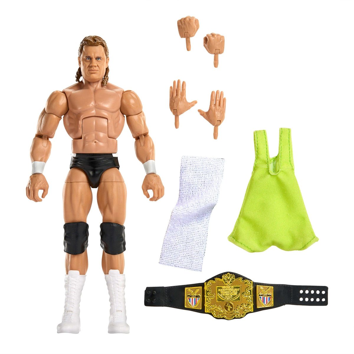 WWE Elite Legends Curt Hennig Action Figure & Accessories