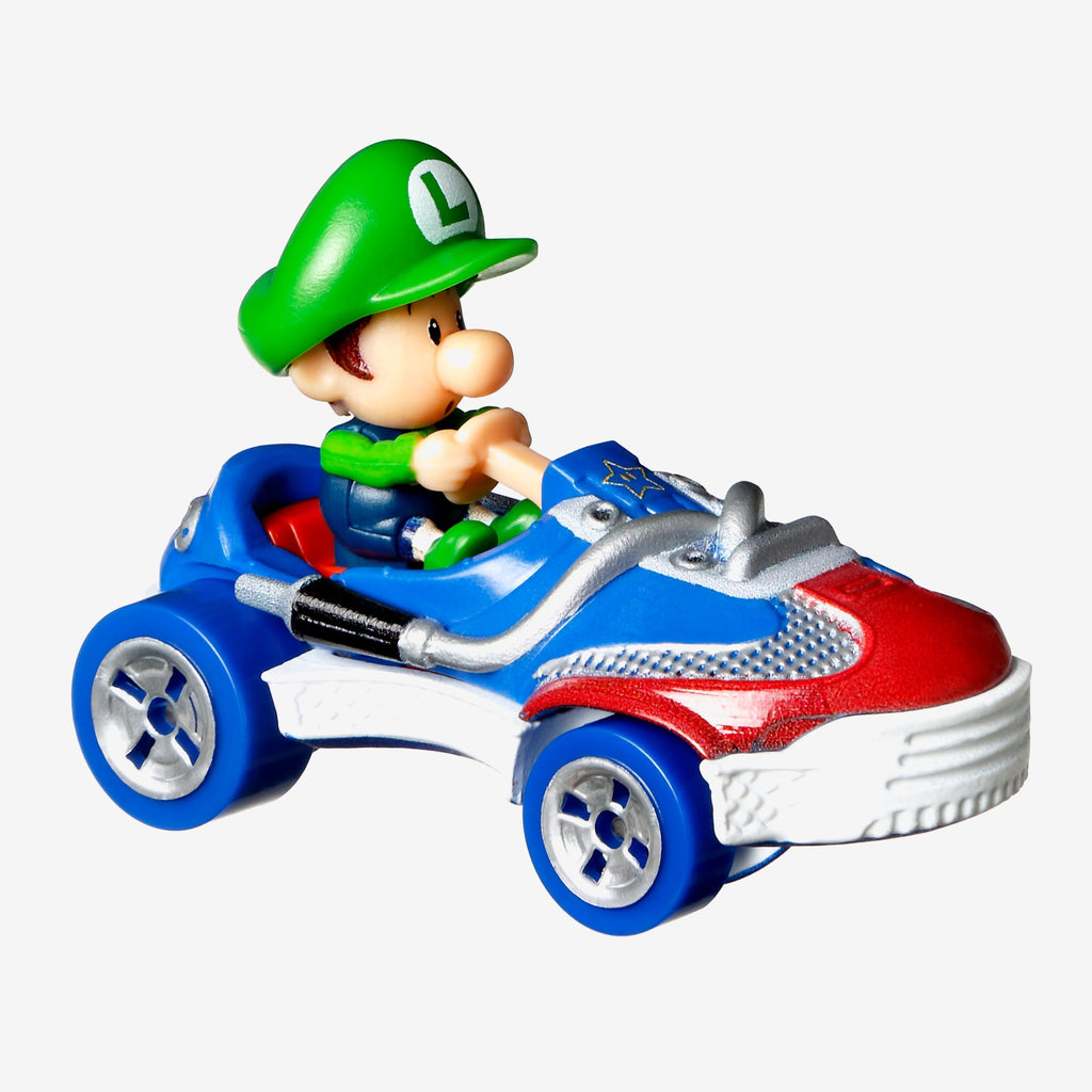 HOT WHEELS MARIOKART, 4 Pack with 1 Exclusive Kart