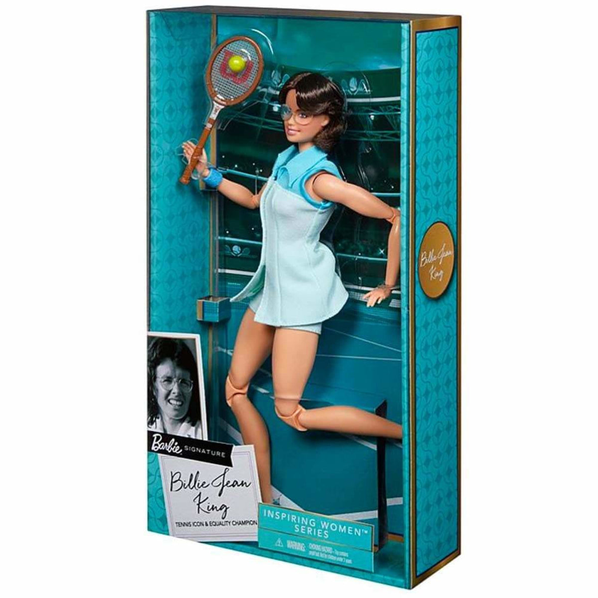 Billie Jean King Barbie Inspiring Women Series Doll