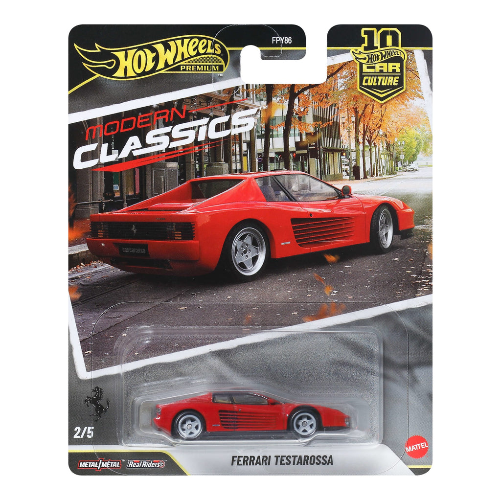 Hot Wheels Premium Car Culture Ferrari Testarossa