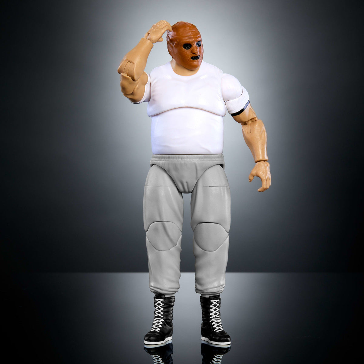 WWE Elite Collection Monday Night War British Bulldog Action Figure & Plus Golga Build-A-Figure Parts