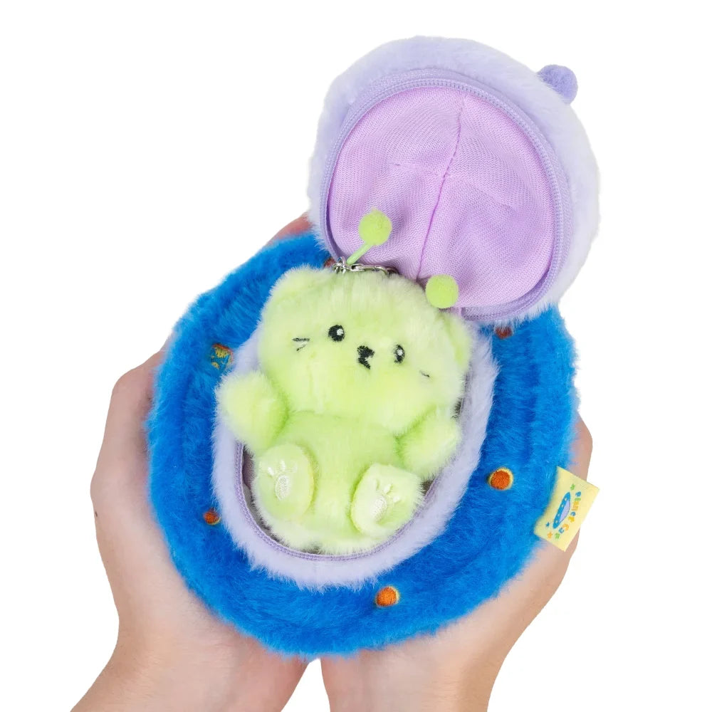Alien Cat Keychain