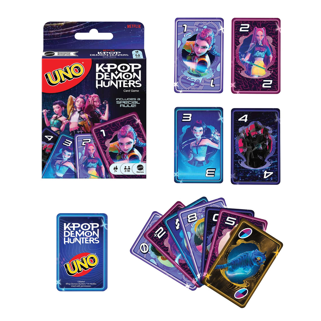 UNO KPop Demon Hunters Deck