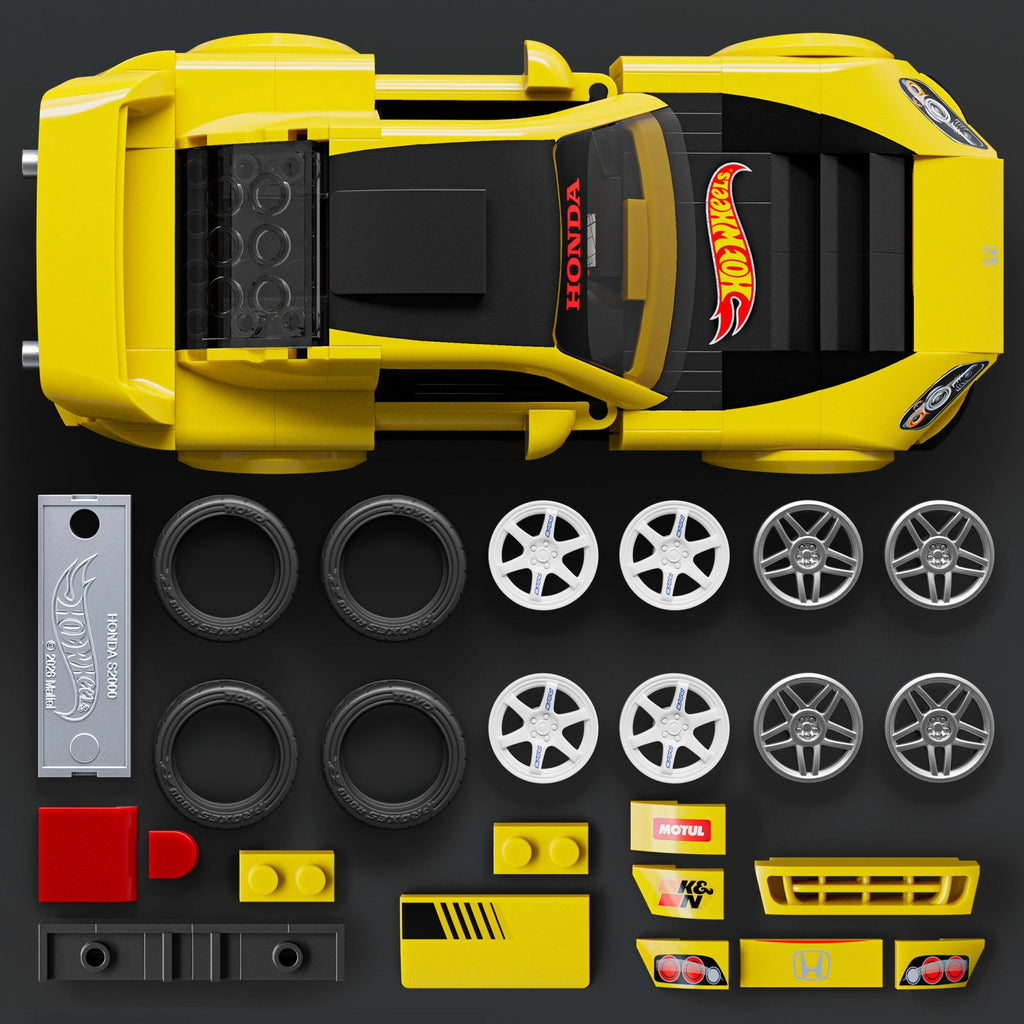Mattel Brick Shop Hot Wheels ’07 Honda S2000 Building Set
