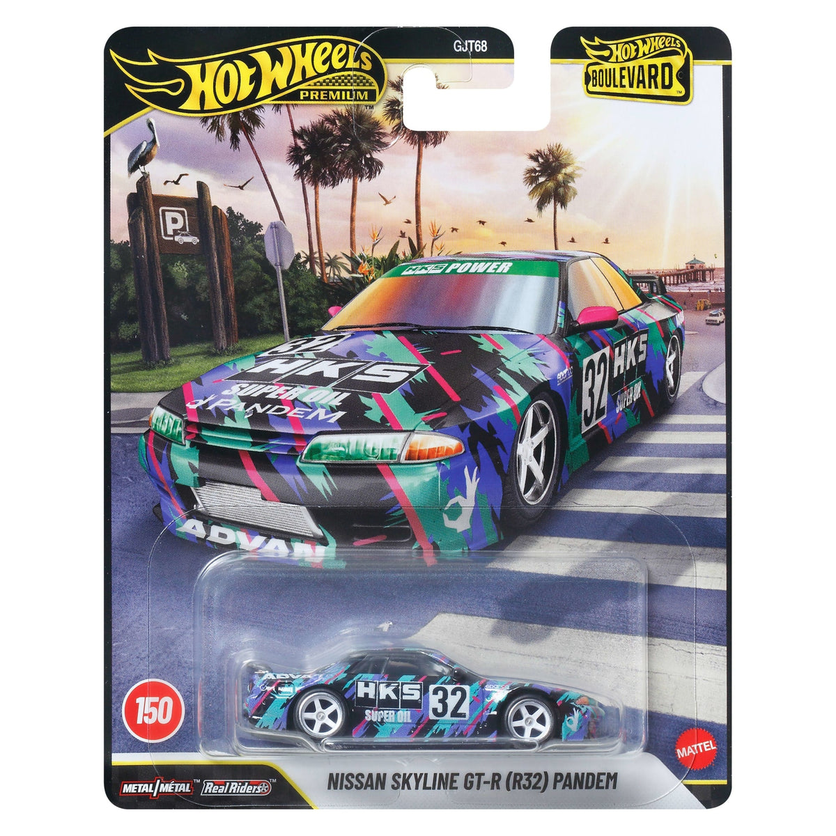 Hot Wheels Premium Boulevard Nissan Skyline GT-R (R32) Pandem