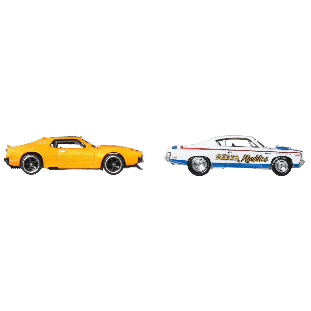 Hot Wheels Premium Car Culture 2-Pack '71 AMC Javelin & AMC Rebel Machine