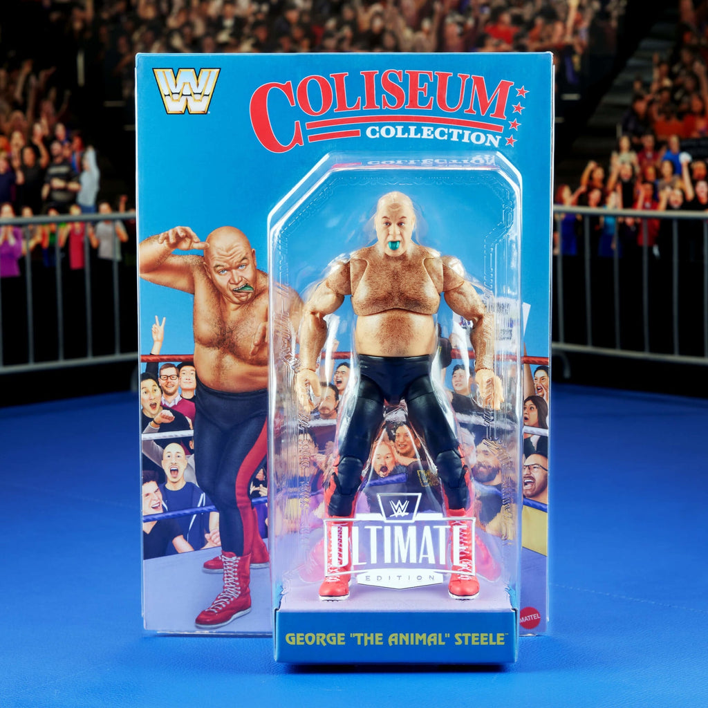 WWE Ultimate Edition Coliseum Collection "Rowdy" Roddy Piper & George "The Animal" Steele 2-Pack