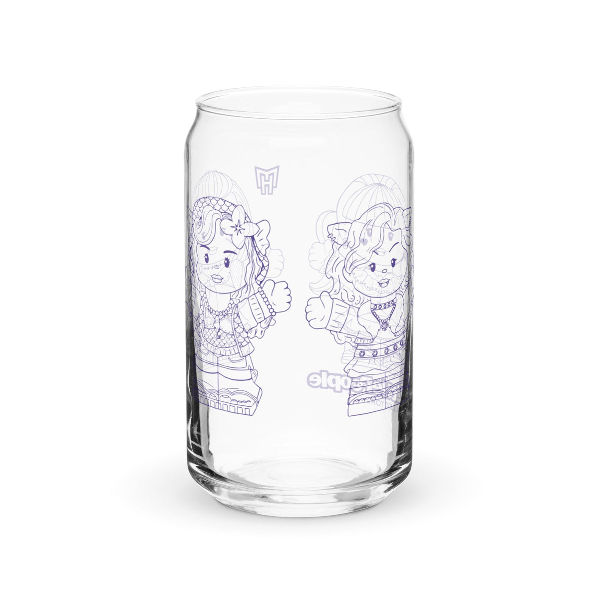 Little People Collector Monster High Clear Glass