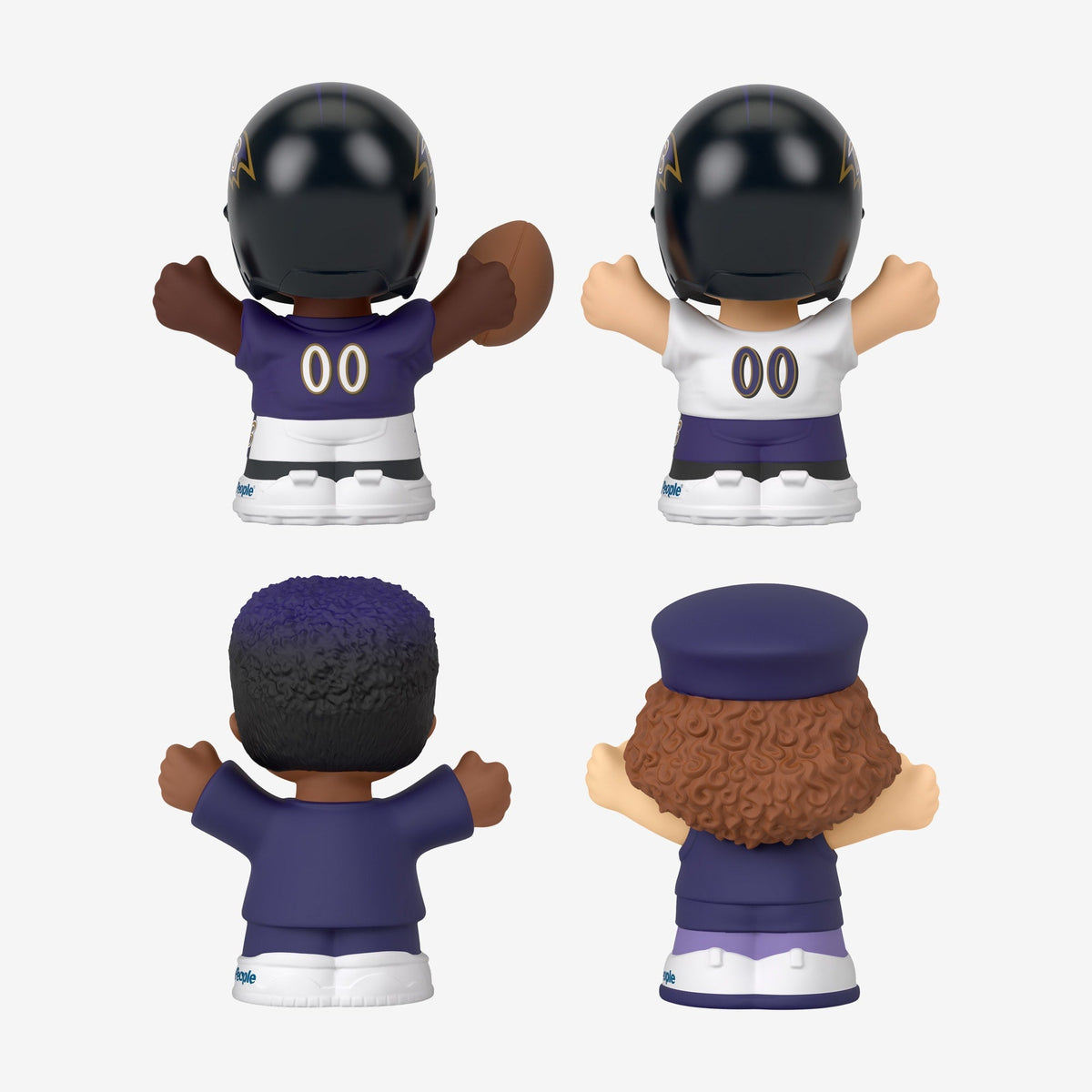 Little People Collector x NFL Baltimore Ravens Set
