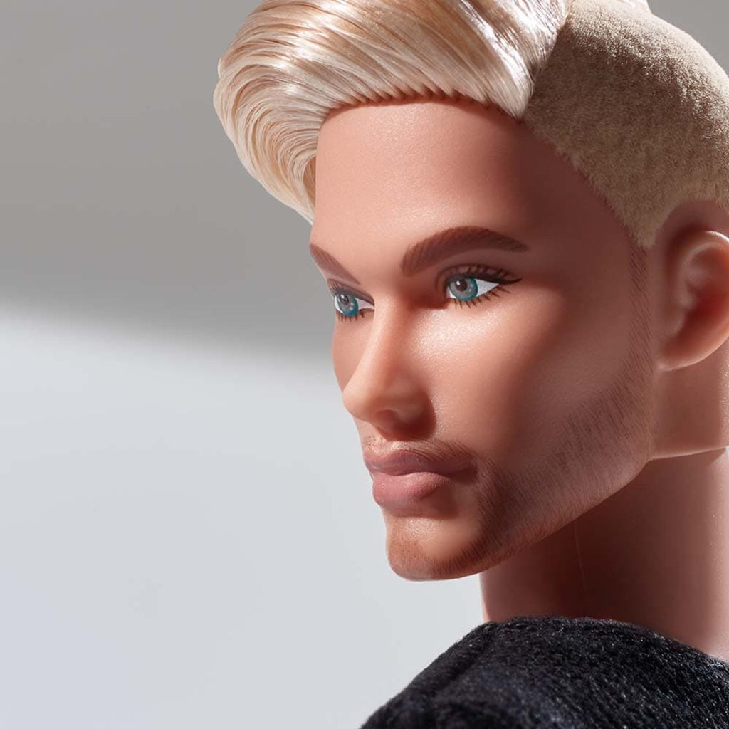 Barbie Looks Ken Doll (Blonde with Facial Hair)