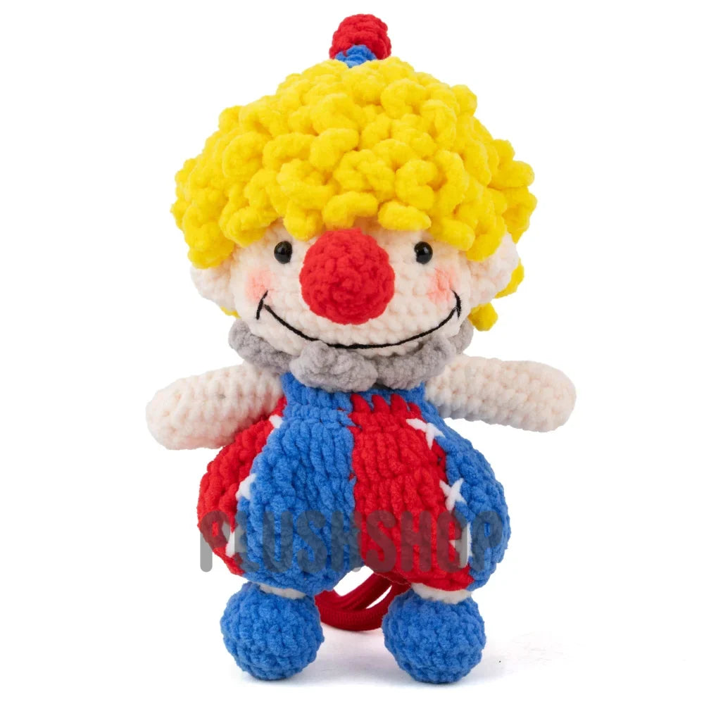 Crochet Clown Keychain